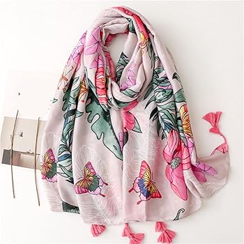 アソースメレ　リネン100% ピンク　フリンジ　春物　夏用　ストール　スカーフ 楽天市場】【2025 春 新柄】fog linen work スカーフ トゥズ